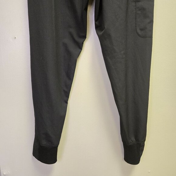 Dickies Mens Black L Jogger Scrub Pants Pockets & Elastic Waistband - Picture 8 of 11